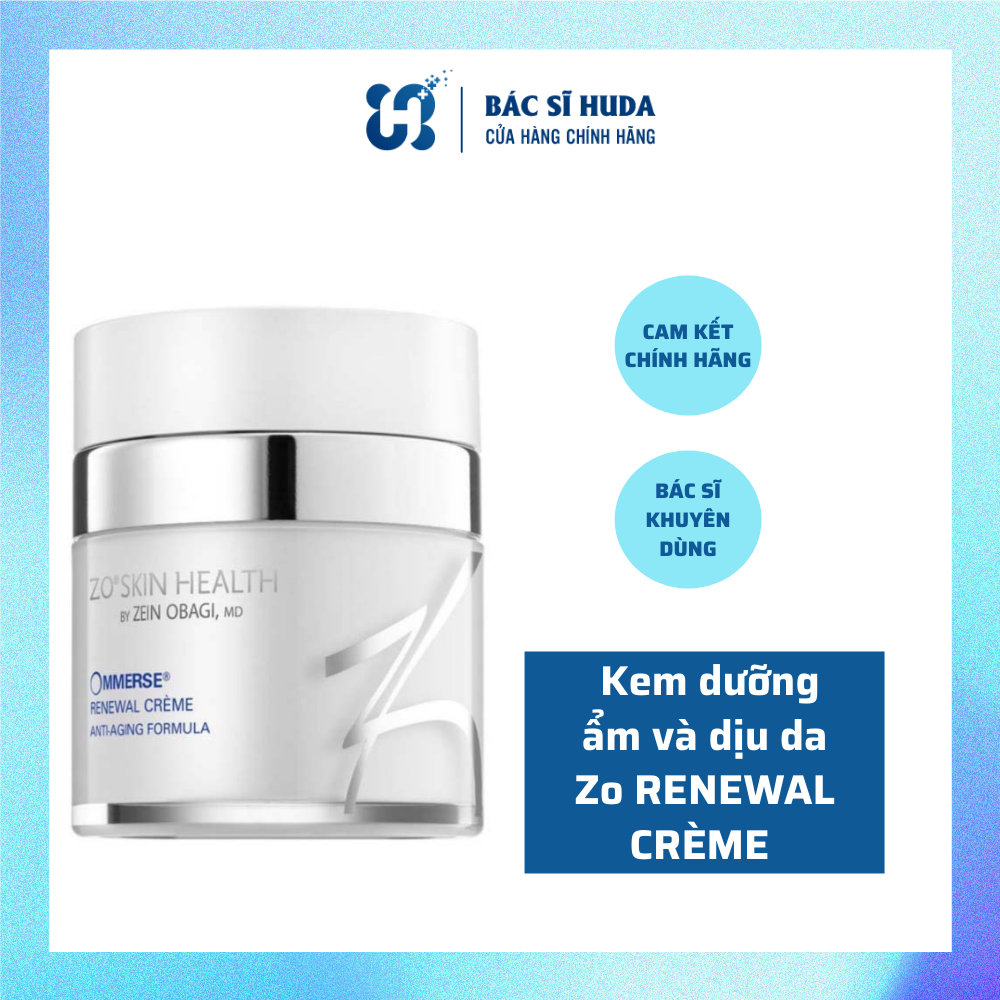 Kem dưỡng ẩm và dịu da Zo RENEWAL CRÈME